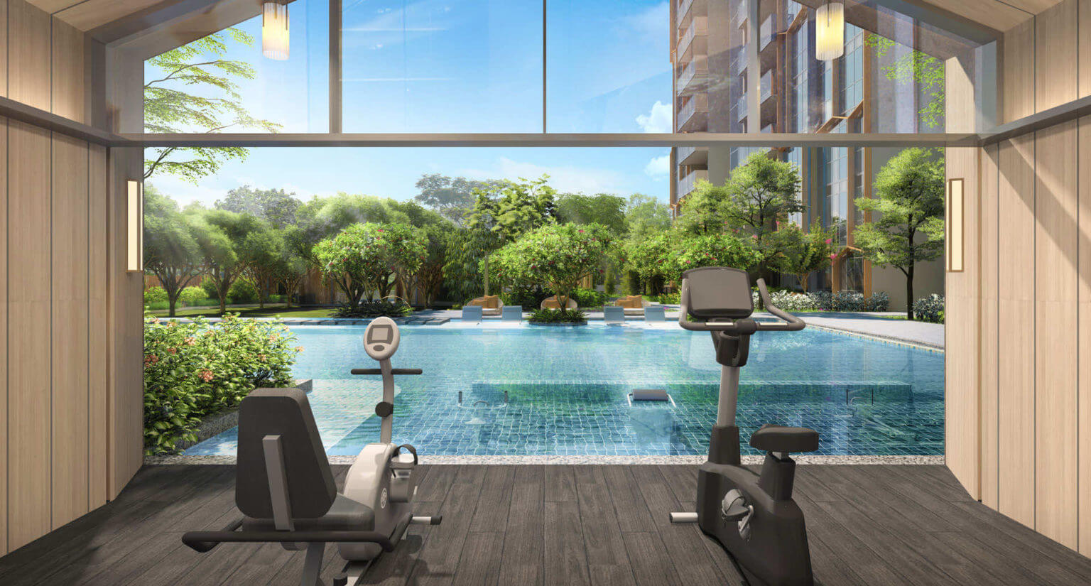 LIV MB condo amenities Gym