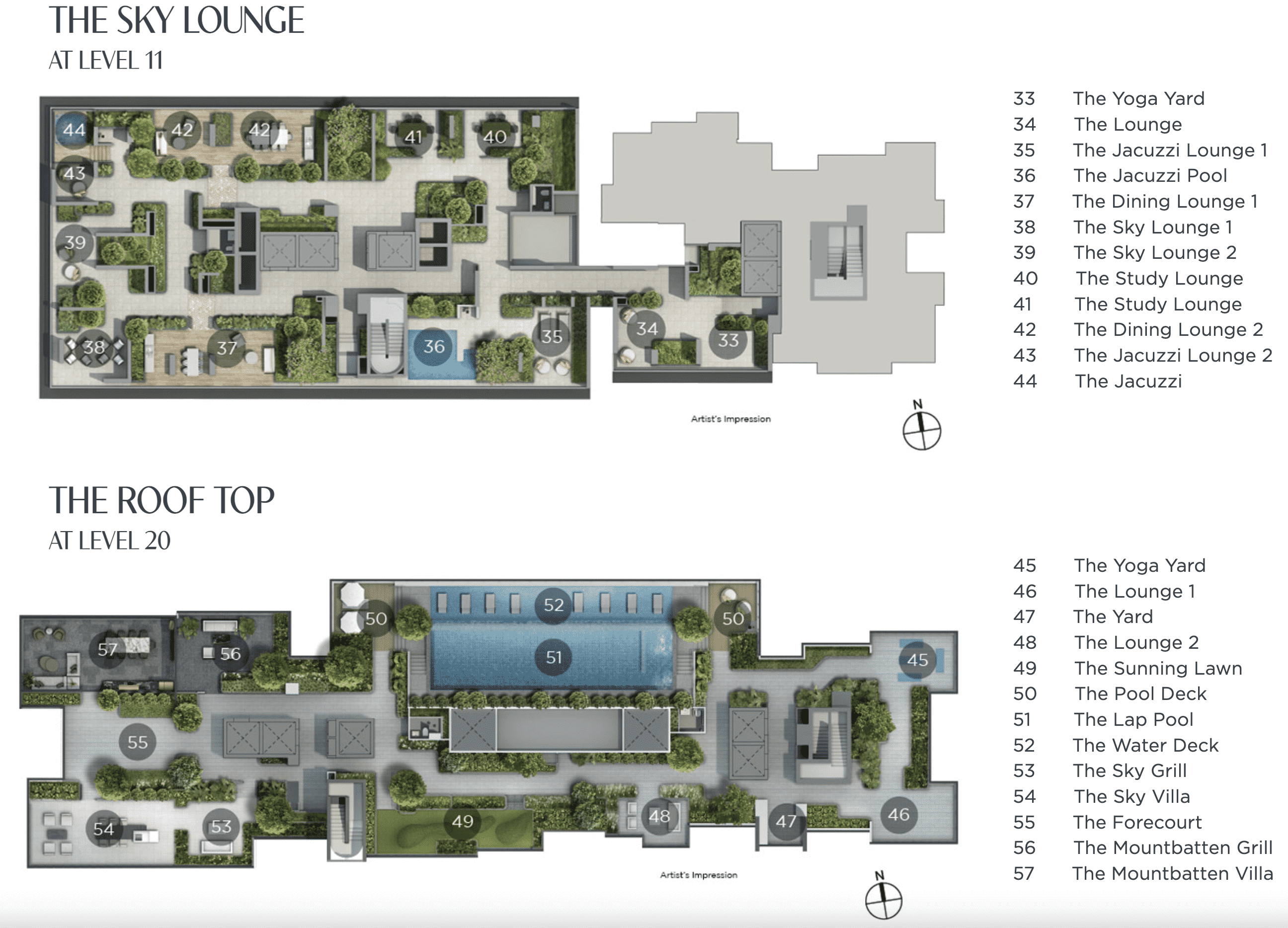 Liv MB at Mountbatten Sitemap for THE SKY LOUNGE & RootTop